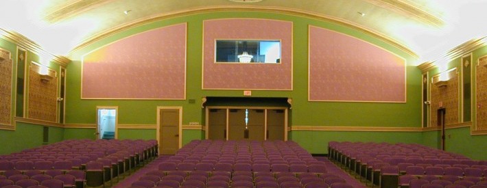 Inside of theatre