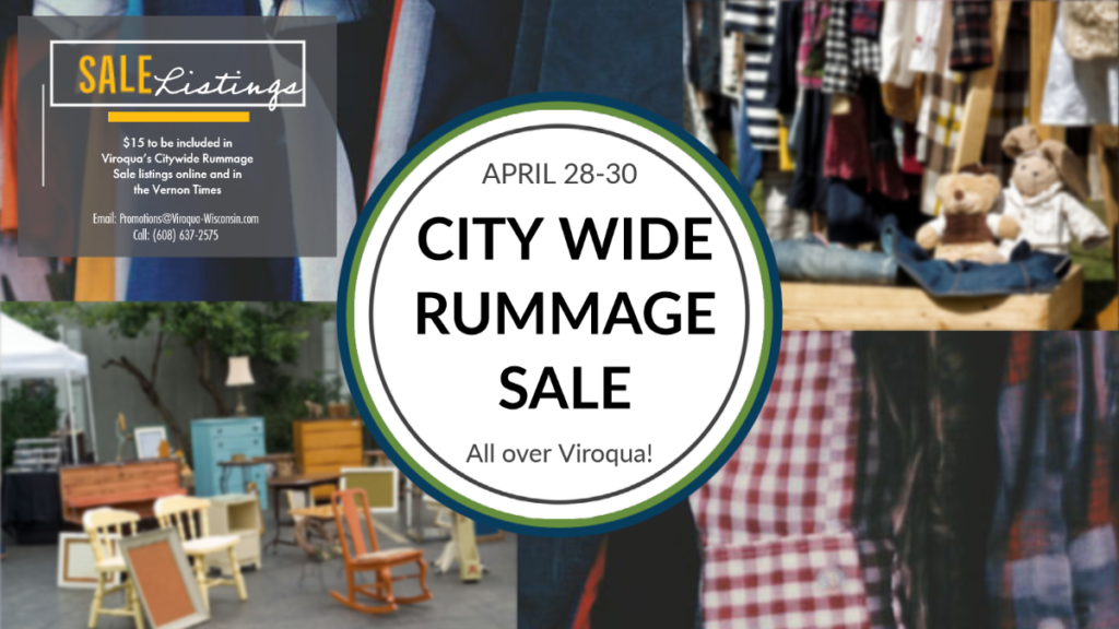 CityWide Rummage Sale Viroqua, WI